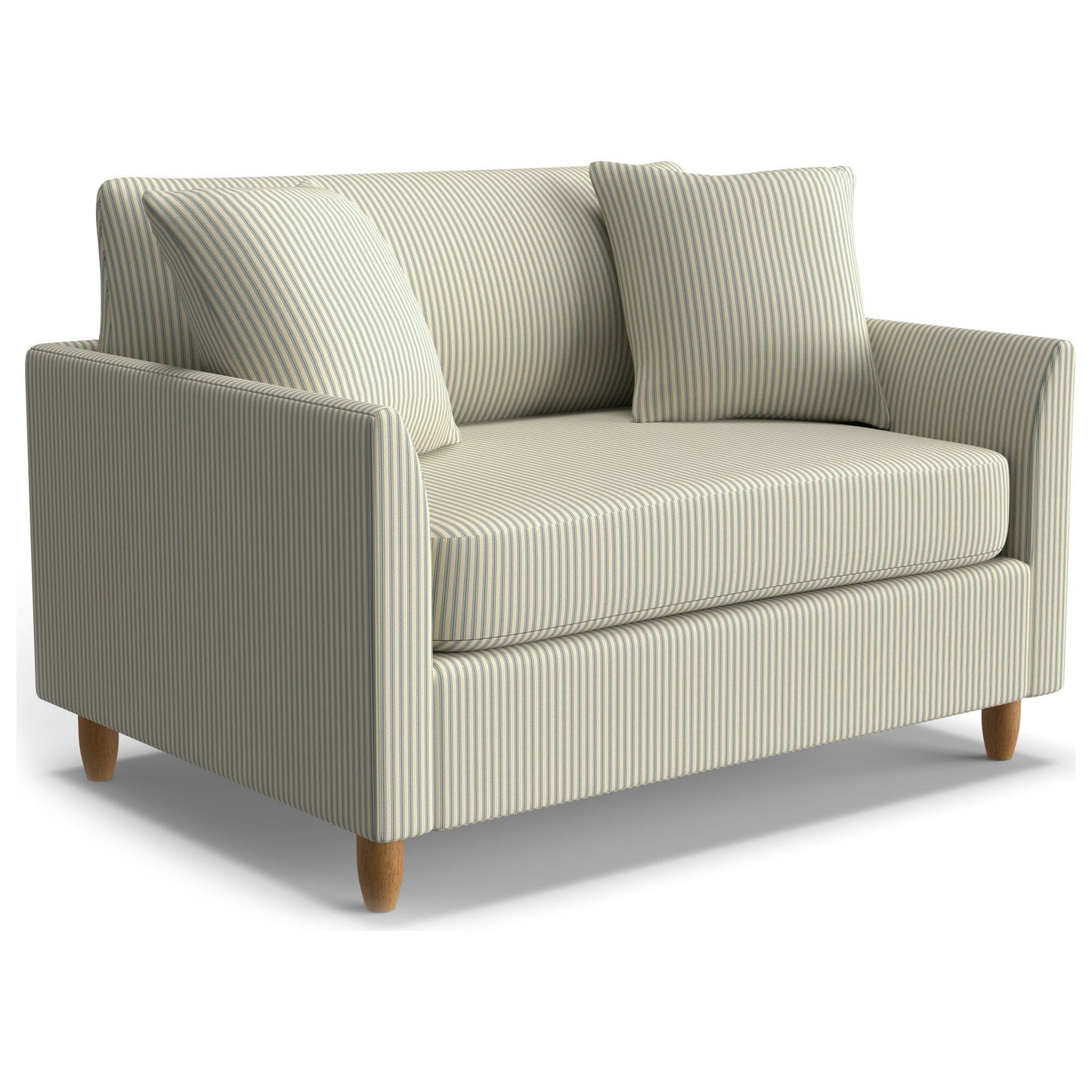 Best Chairs Gliders & Rockers 23942 Cottage / Standard / Honey Birch Storytime Bayment Chair & A Half with Twin Sleeper