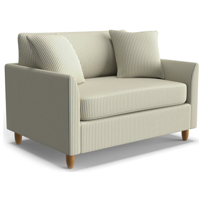 Best Chairs Gliders & Rockers 23942 Cottage / Standard / Honey Birch Storytime Bayment Chair & A Half with Twin Sleeper