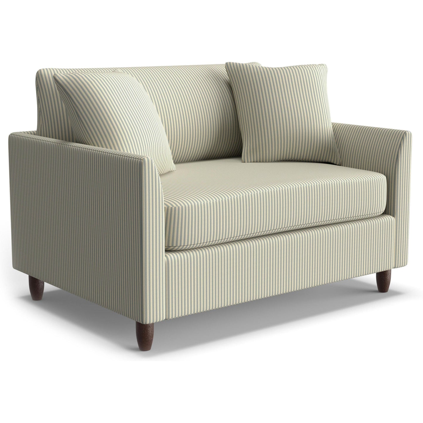 Best Chairs Gliders & Rockers 23942 Cottage / Standard / Dark Walnut Storytime Bayment Chair & A Half with Twin Sleeper