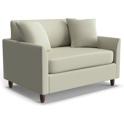 Best Chairs Gliders & Rockers 23942 Cottage / Standard / Dark Walnut Storytime Bayment Chair & A Half with Twin Sleeper