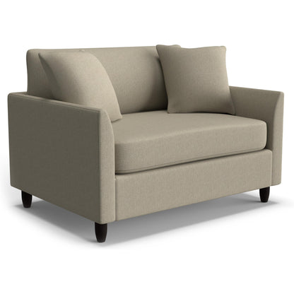 Best Chairs Gliders & Rockers 21559 Tusk / Standard / Espresso Storytime Bayment Chair & A Half with Twin Sleeper