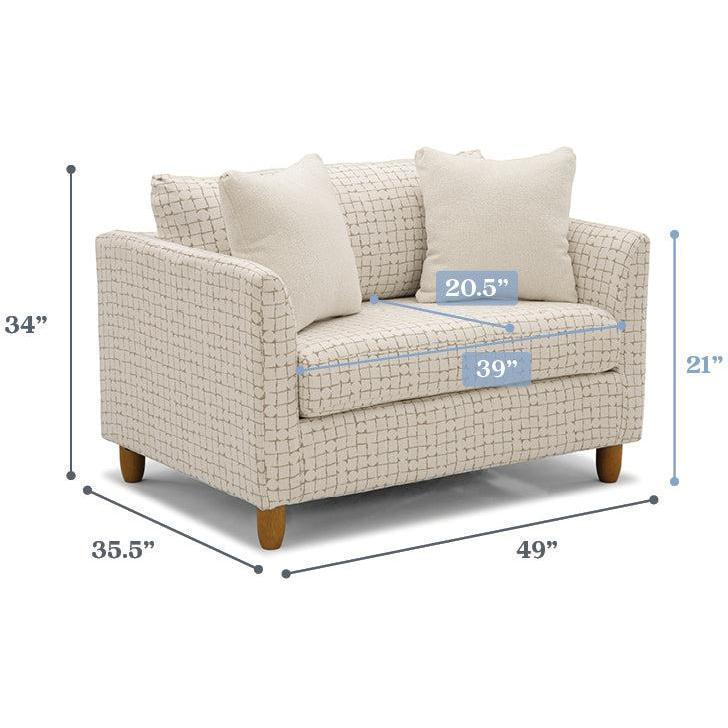 Best Chairs Gliders & Rockers Storytime Bayment Chair & A Half with Twin Sleeper