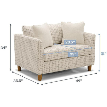 Best Chairs Gliders & Rockers Storytime Bayment Chair & A Half with Twin Sleeper