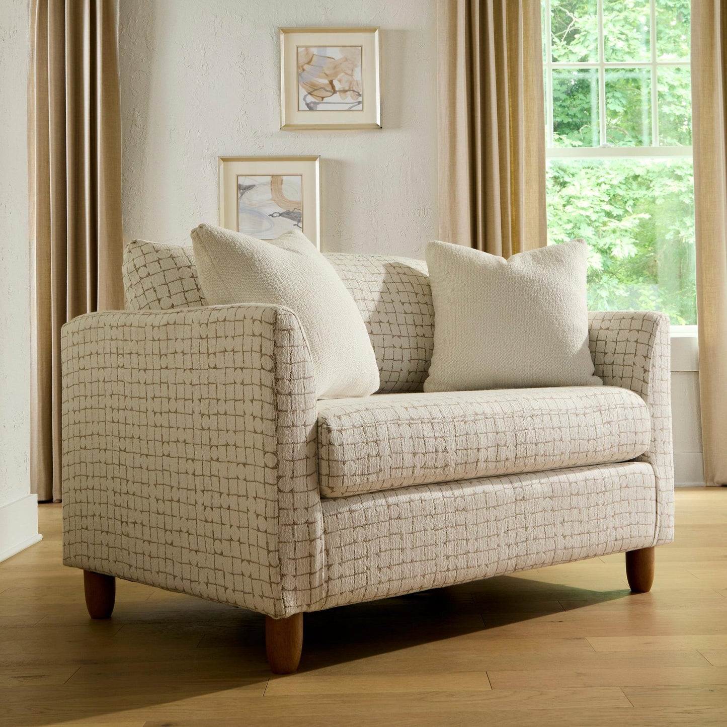 Best Chairs Gliders & Rockers Storytime Bayment Chair & A Half with Twin Sleeper