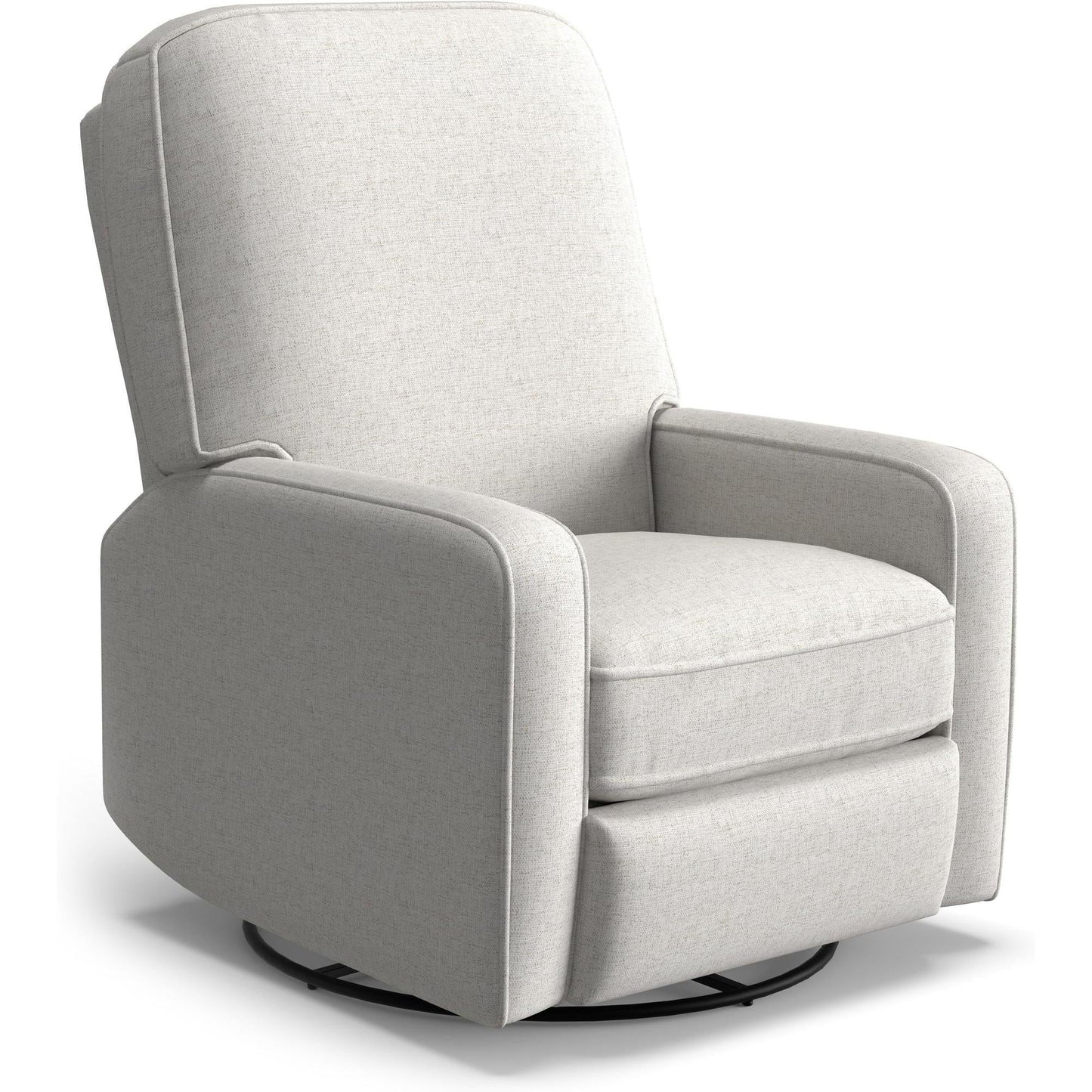 Best Chairs Gliders & Rockers 26947D Fog / Manual Storytime Bilana Swivel Glider Recliner