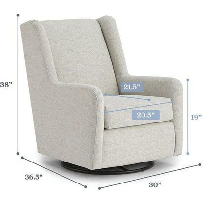 Best Chairs Gliders & Rockers Storytime Brianna Swivel Glider