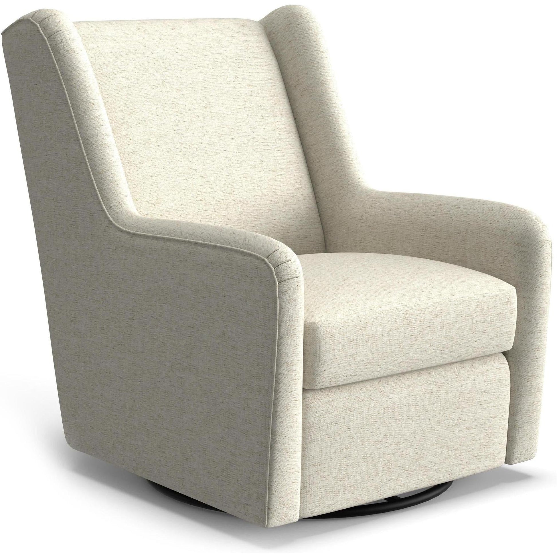 Best Chairs Gliders & Rockers 28567 Snow Storytime Brianna Swivel Glider