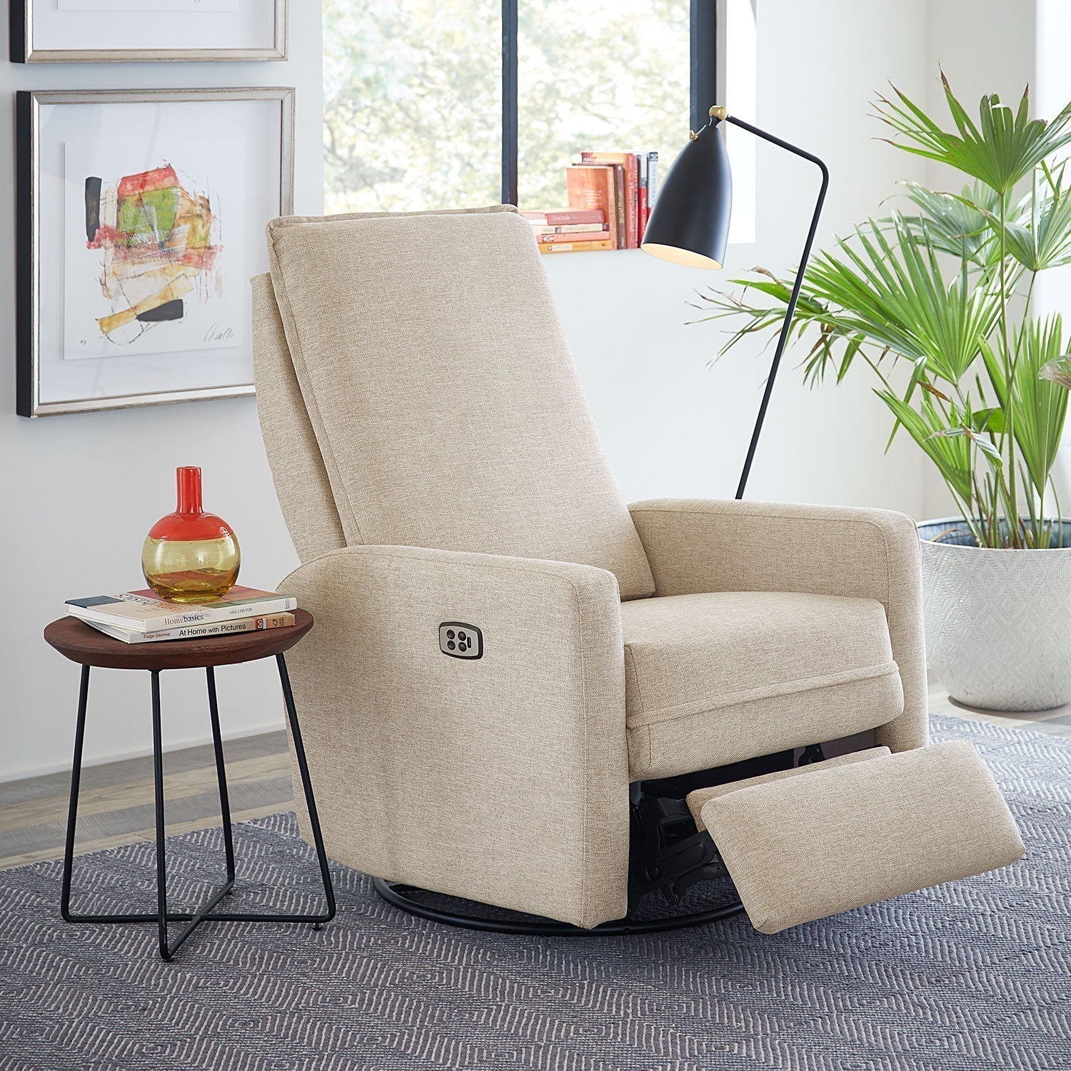 Best Chairs Gliders & Rockers Storytime Calli Swivel Glider Recliner