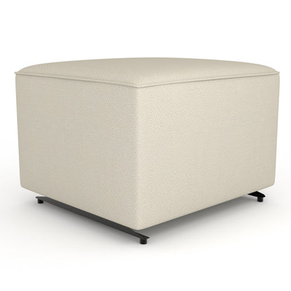 Best Chairs Ottomans 27557 Dove Storytime Glide Ottoman for Kacey Glider