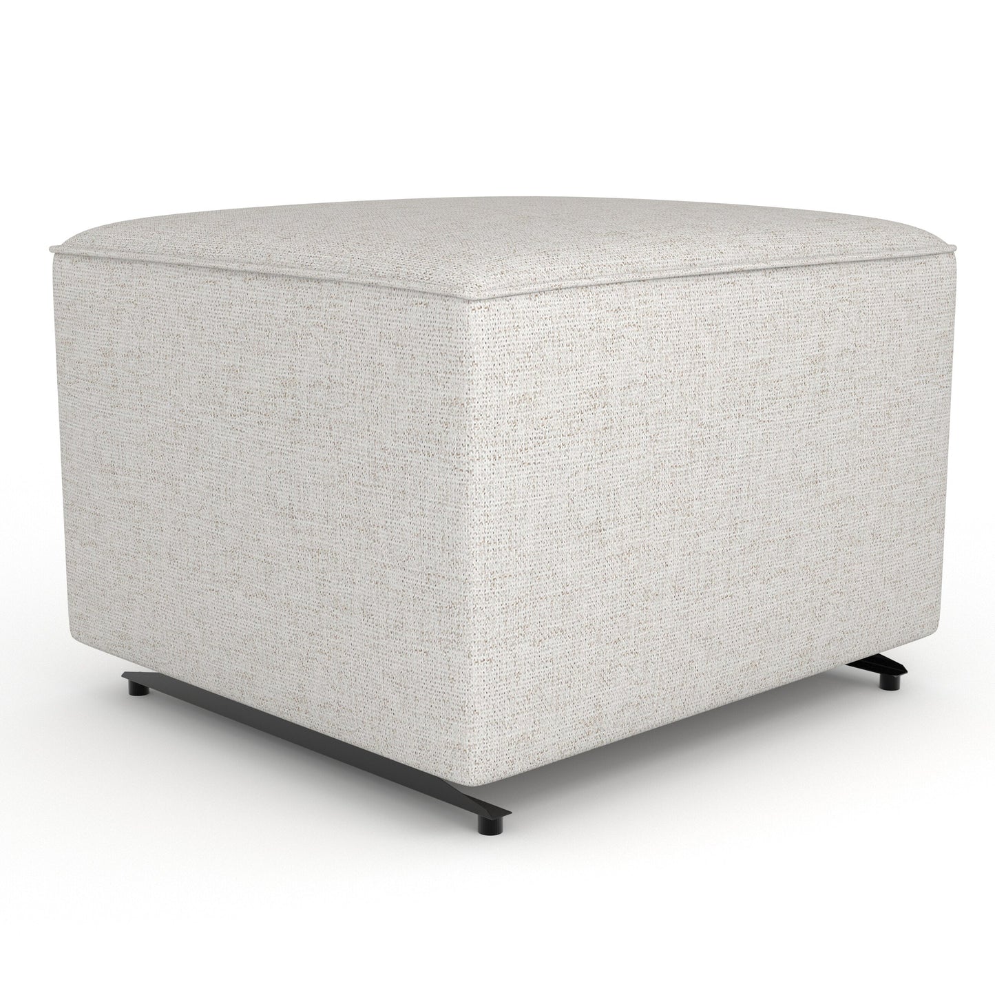 Best Chairs Ottomans 26947D Fog Storytime Glide Ottoman for Kacey Glider