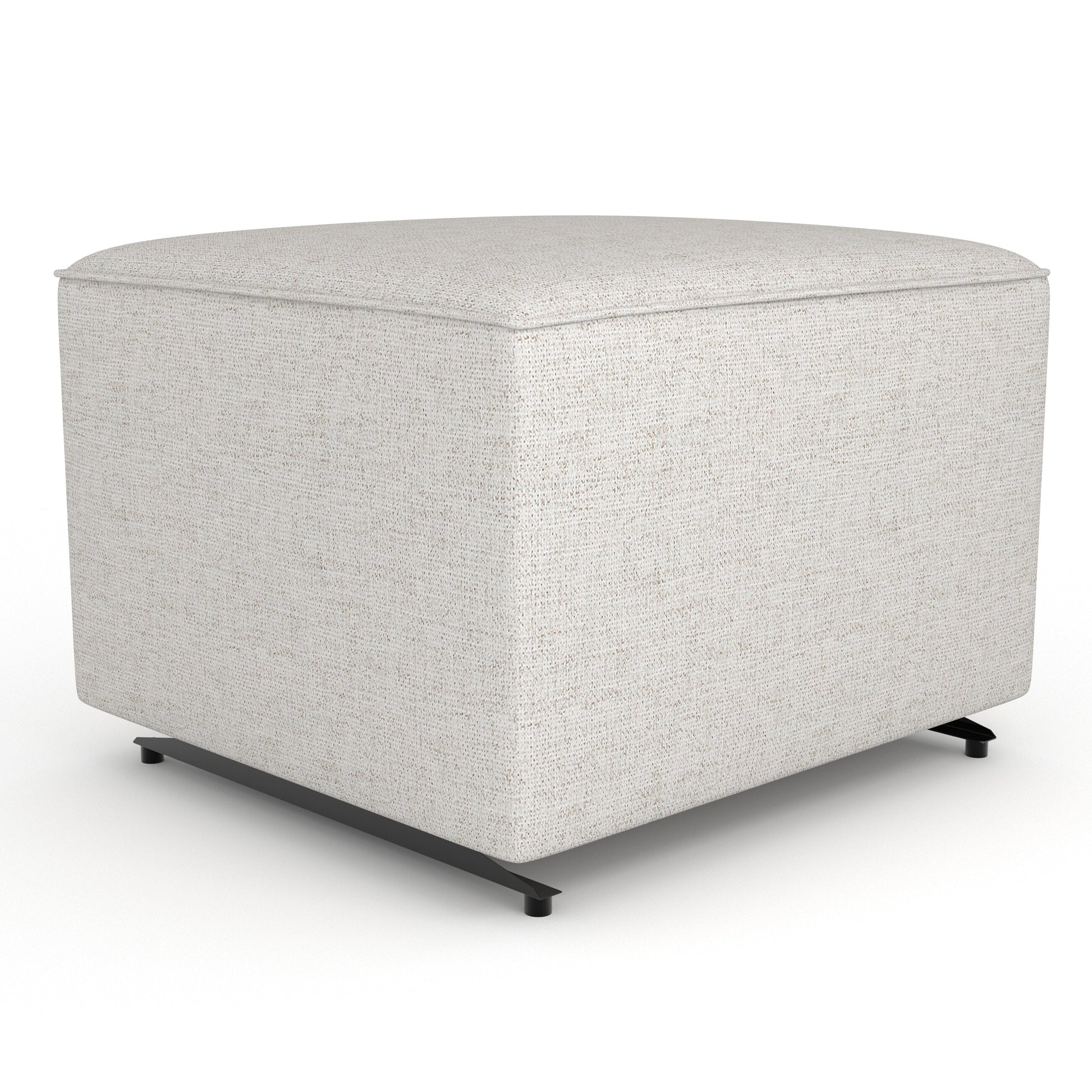 Best Chairs Ottomans 26947D Fog Storytime Glide Ottoman for Kacey Glider