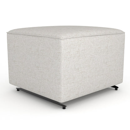 Best Chairs Ottomans 26947D Fog Storytime Glide Ottoman for Kacey Glider