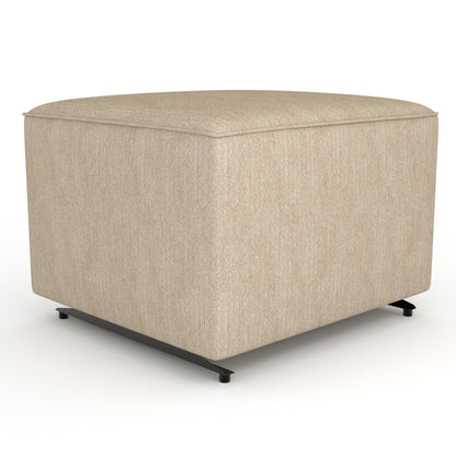 Best Chairs Ottomans 26519 Linen Storytime Glide Ottoman for Kacey Glider