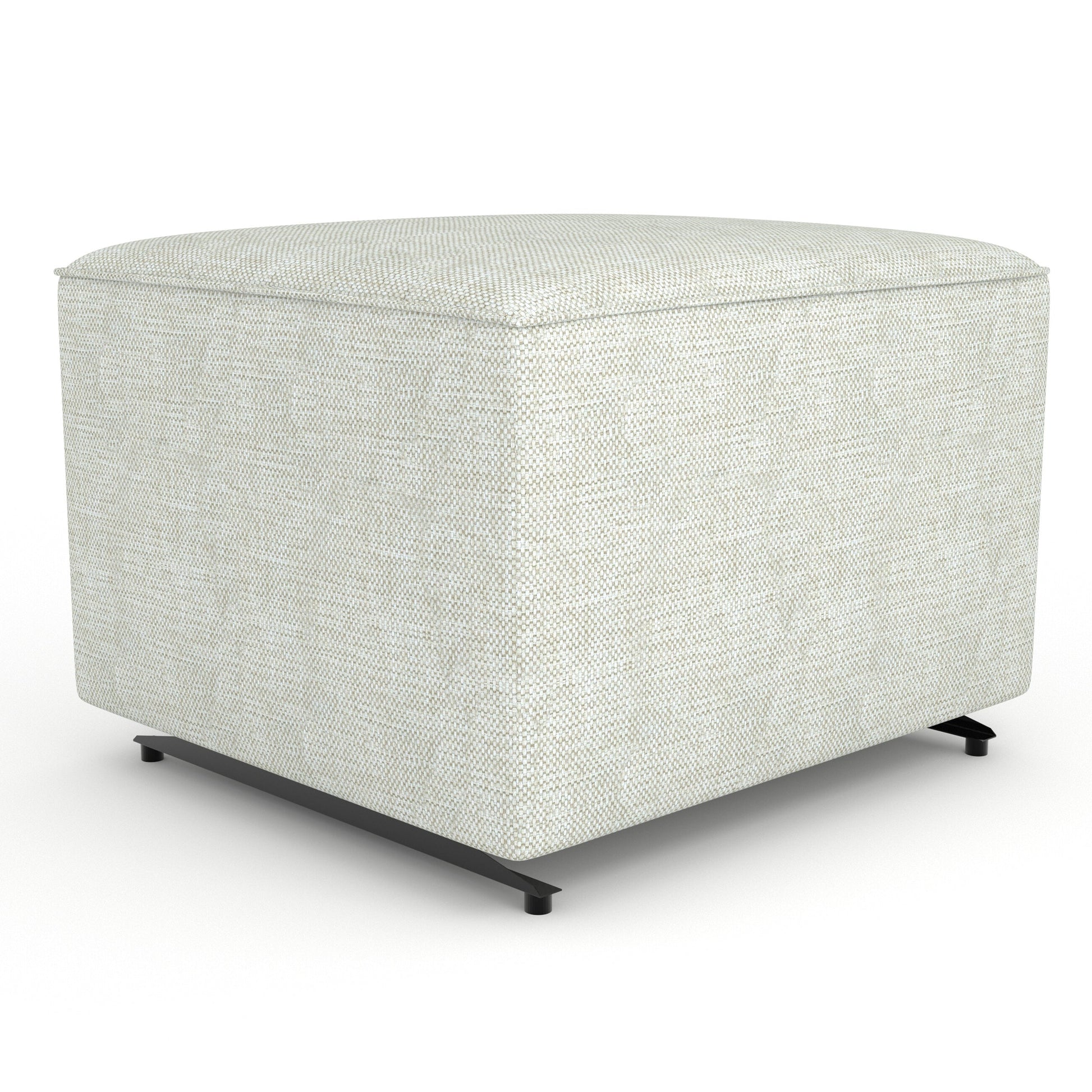 Best Chairs Ottomans 21557 Snow Storytime Glide Ottoman for Kacey Glider