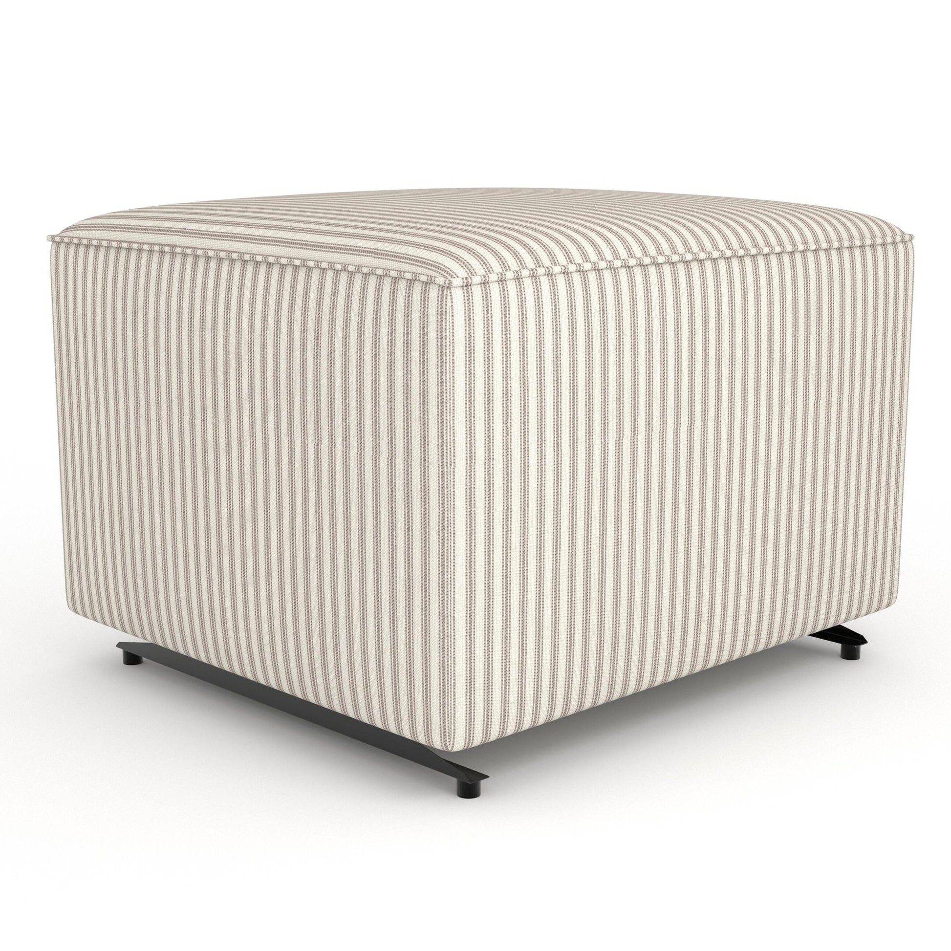 Best Chairs Ottomans 23949 Muslin Storytime Glide Ottoman for Kacey Glider