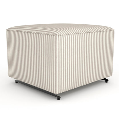 Best Chairs Ottomans 23949 Muslin Storytime Glide Ottoman for Kacey Glider