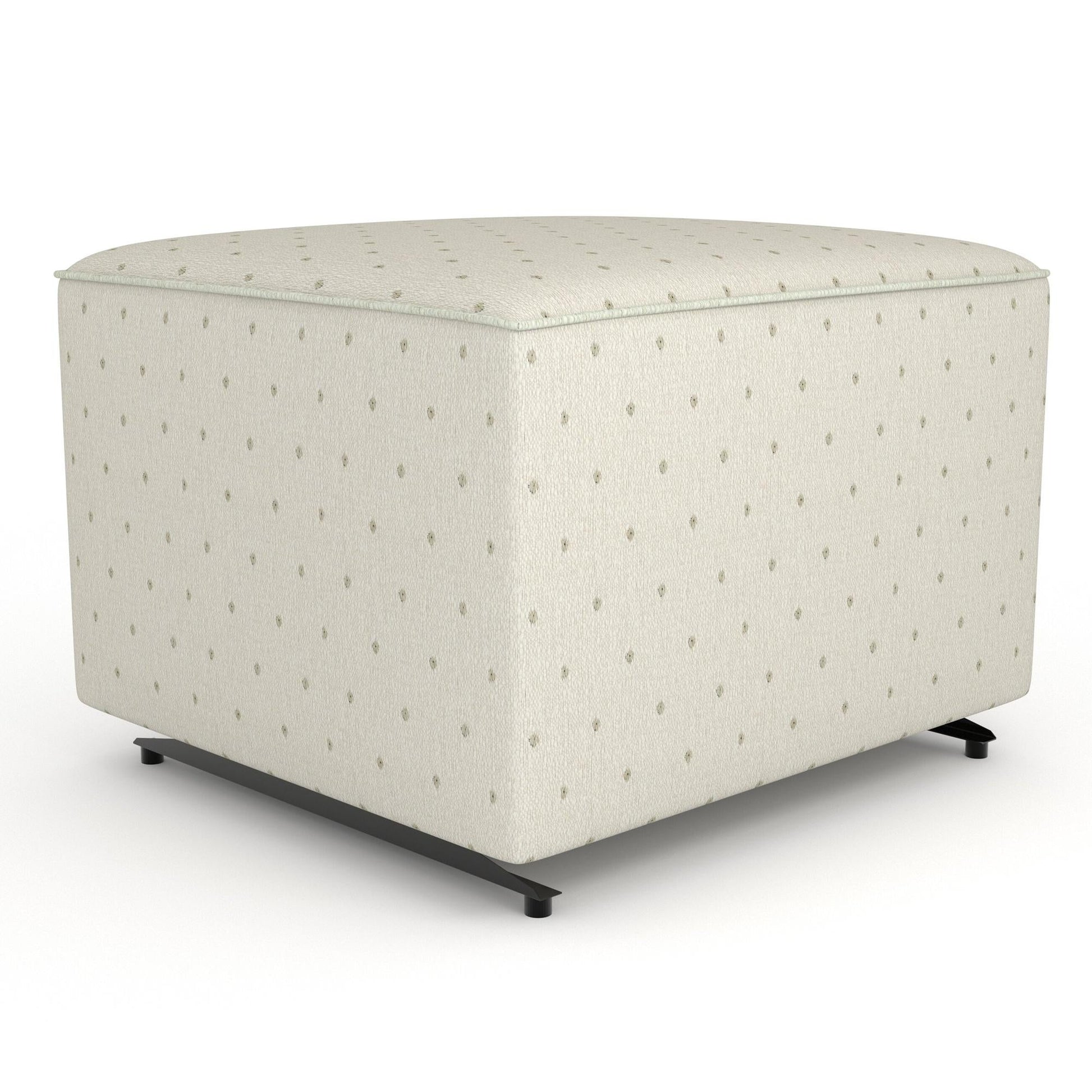 Best Chairs Ottomans 28923 Pewter Storytime Glide Ottoman for Kacey Glider