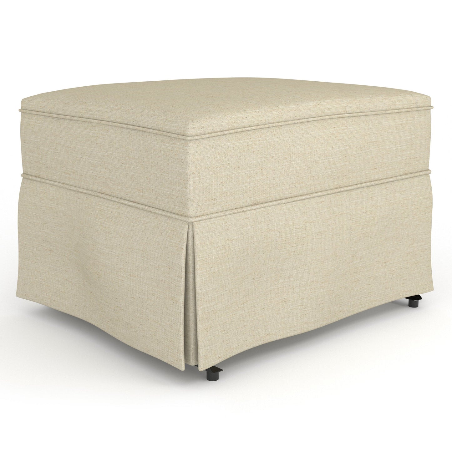 Best Chairs Ottomans 28569 Eggshell Storytime Glide Ottoman for Natasha & Quinn Gliders