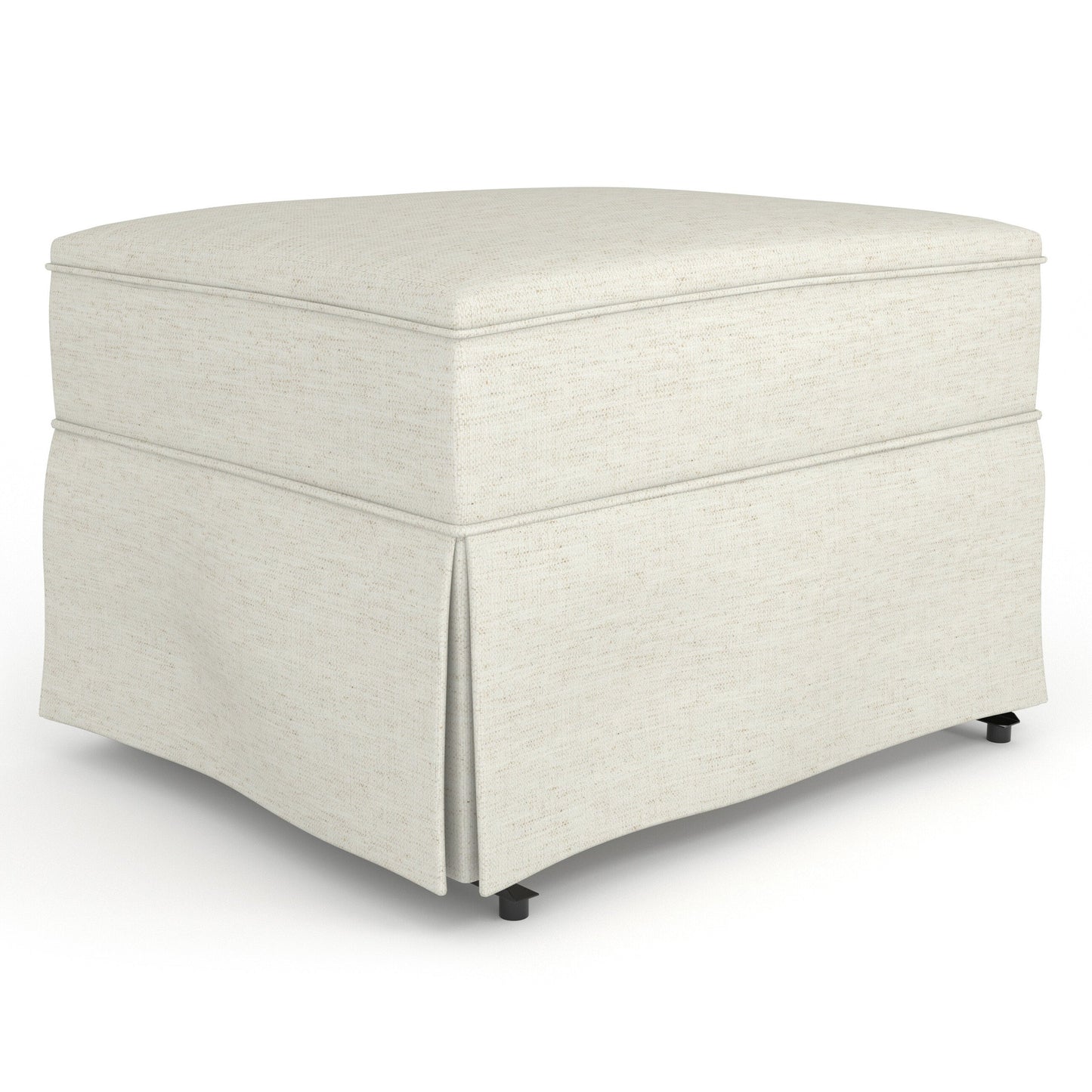Best Chairs Ottomans 28567 Snow Storytime Glide Ottoman for Natasha & Quinn Gliders