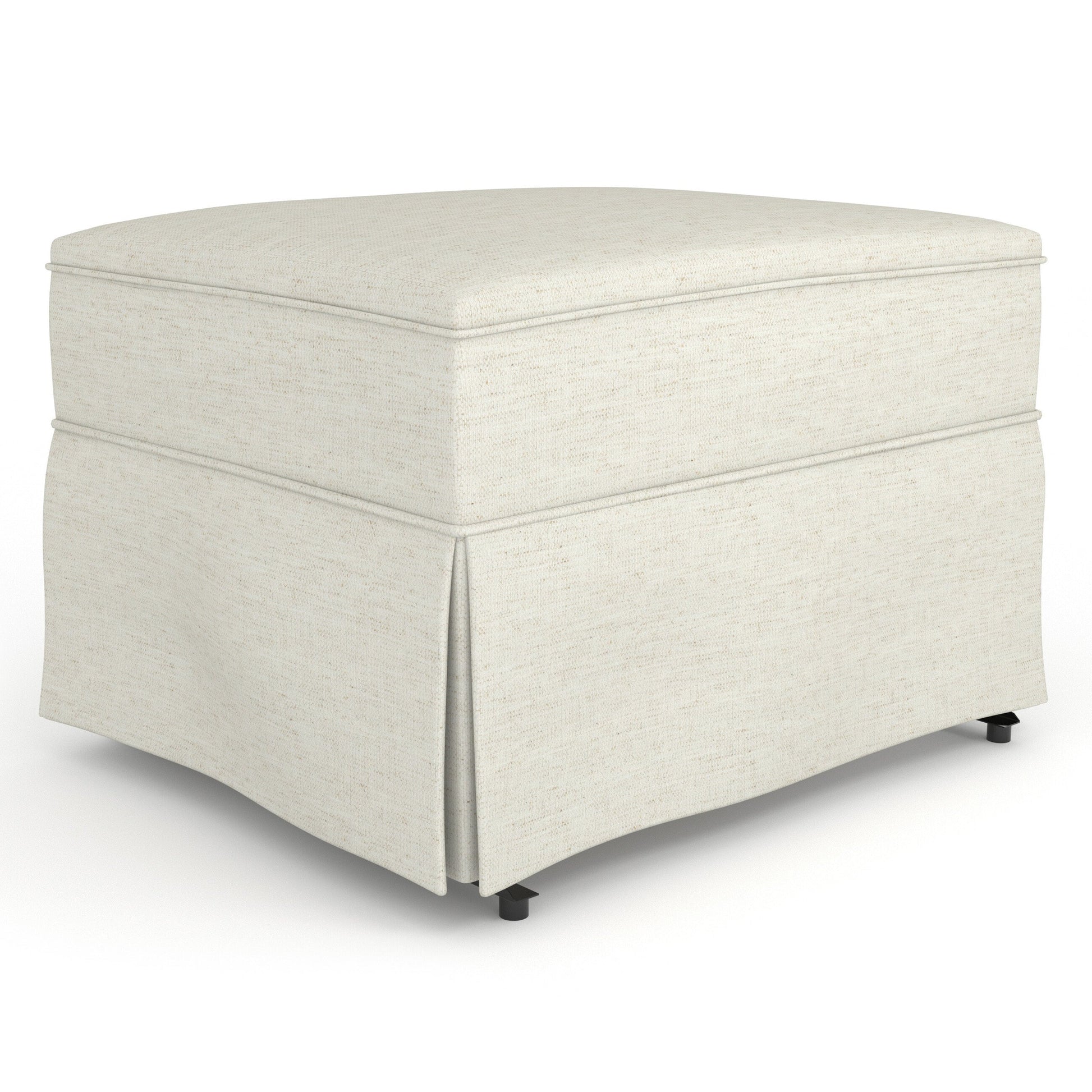 Best Chairs Ottomans 28567 Snow Storytime Glide Ottoman for Natasha & Quinn Gliders
