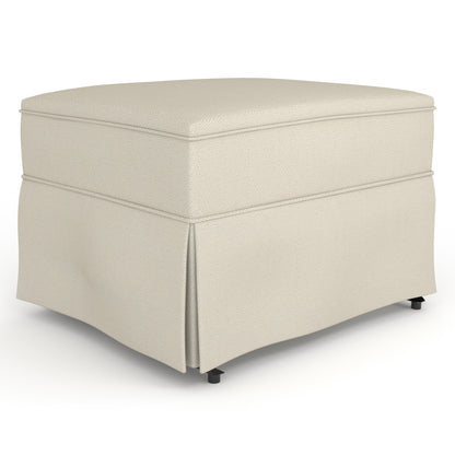 Best Chairs Ottomans 27557 Dove Storytime Glide Ottoman for Natasha & Quinn Gliders