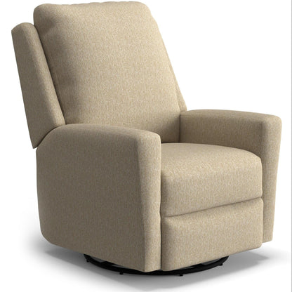 Best Chairs Gliders & Rockers 28629 Linen / Manual Storytime Heatherly Glider Recliner