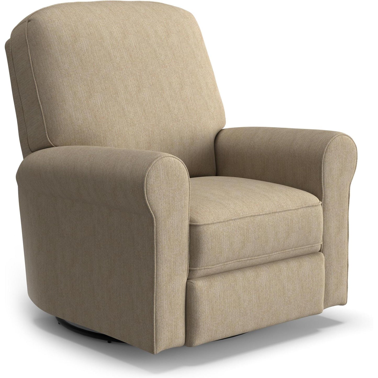 Best Chairs Gliders & Rockers 26519 Linen / Manual Storytime Josey Swivel Glider Recliner