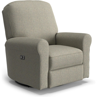 Best Chairs Gliders & Rockers 28622 Cloud / With Power Tilt Headrest Storytime Josey Swivel Glider Recliner