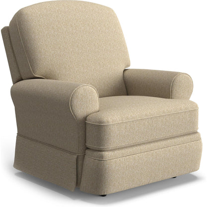 Best Chairs Gliders & Rockers 28629 Linen / Manual Storytime Juliana Swivel Glider Recliner