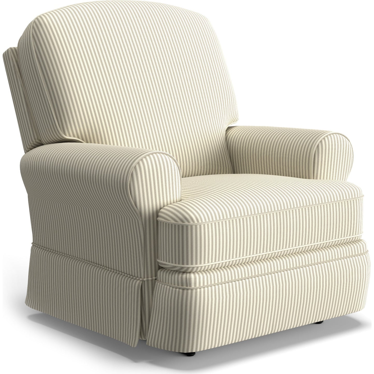 Best Chairs Gliders & Rockers 23949 Muslin / Manual Storytime Juliana Swivel Glider Recliner