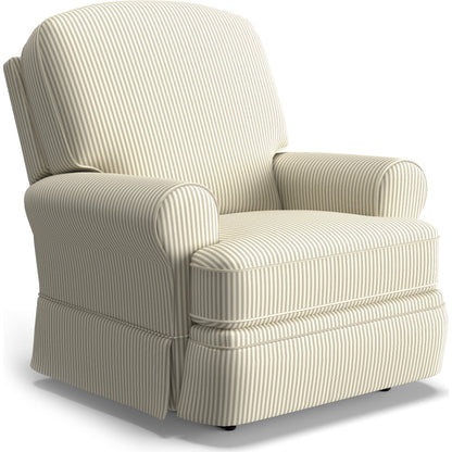 Best Chairs Gliders & Rockers 23949 Muslin / Manual Storytime Juliana Swivel Glider Recliner