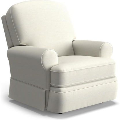 Best Chairs Gliders & Rockers 21557 Snow / Manual Storytime Juliana Swivel Glider Recliner