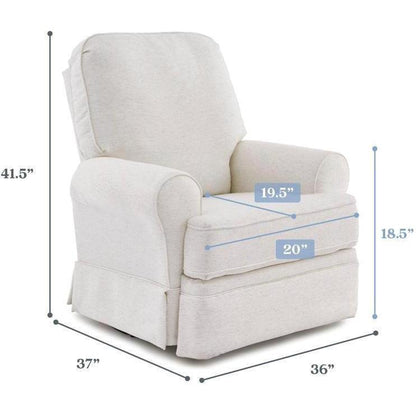 Best Chairs Gliders & Rockers Storytime Juliana Swivel Glider Recliner