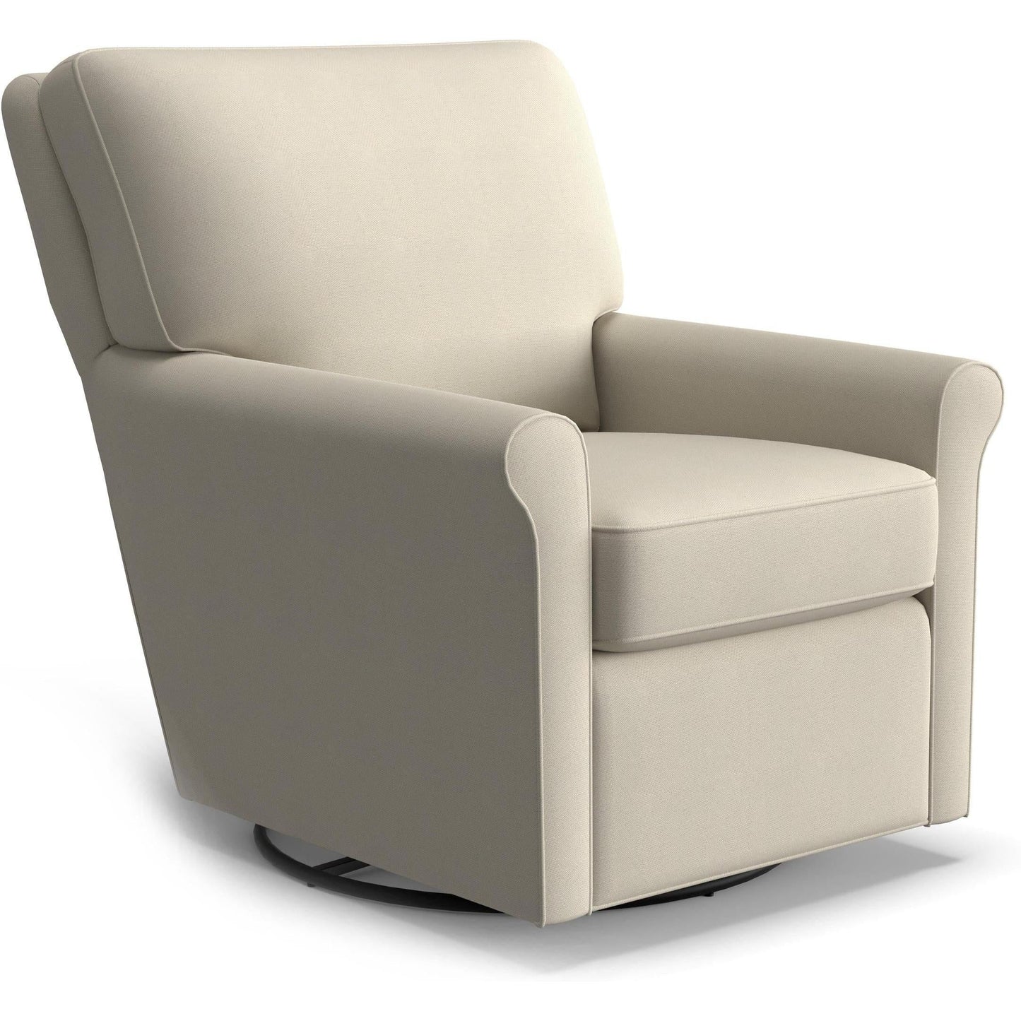 Best Chairs Gliders & Rockers 27557 Dove Storytime Kacey Swivel Glider