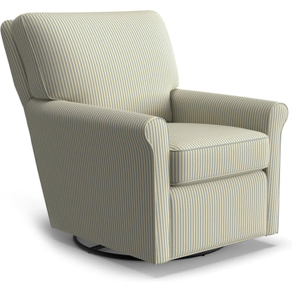 Best Chairs Gliders & Rockers 23942 Cottage Storytime Kacey Swivel Glider