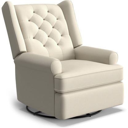 Best Chairs Gliders & Rockers 27557 Dove / Manual Storytime Kendra Swivel Glider Recliner