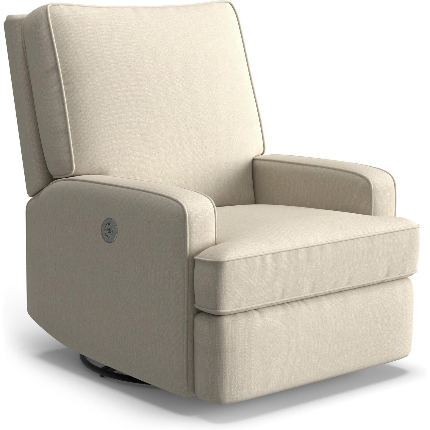 Best Chairs Gliders & Rockers 27097 Froth / Powered Storytime Kersey Swivel Glider
