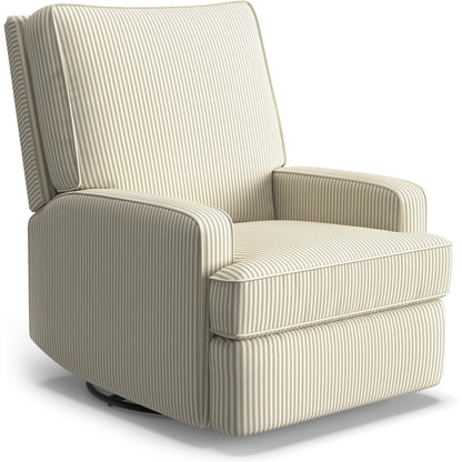 Best Chairs Gliders & Rockers 23949 Muslin / Manual Storytime Kersey Swivel Glider