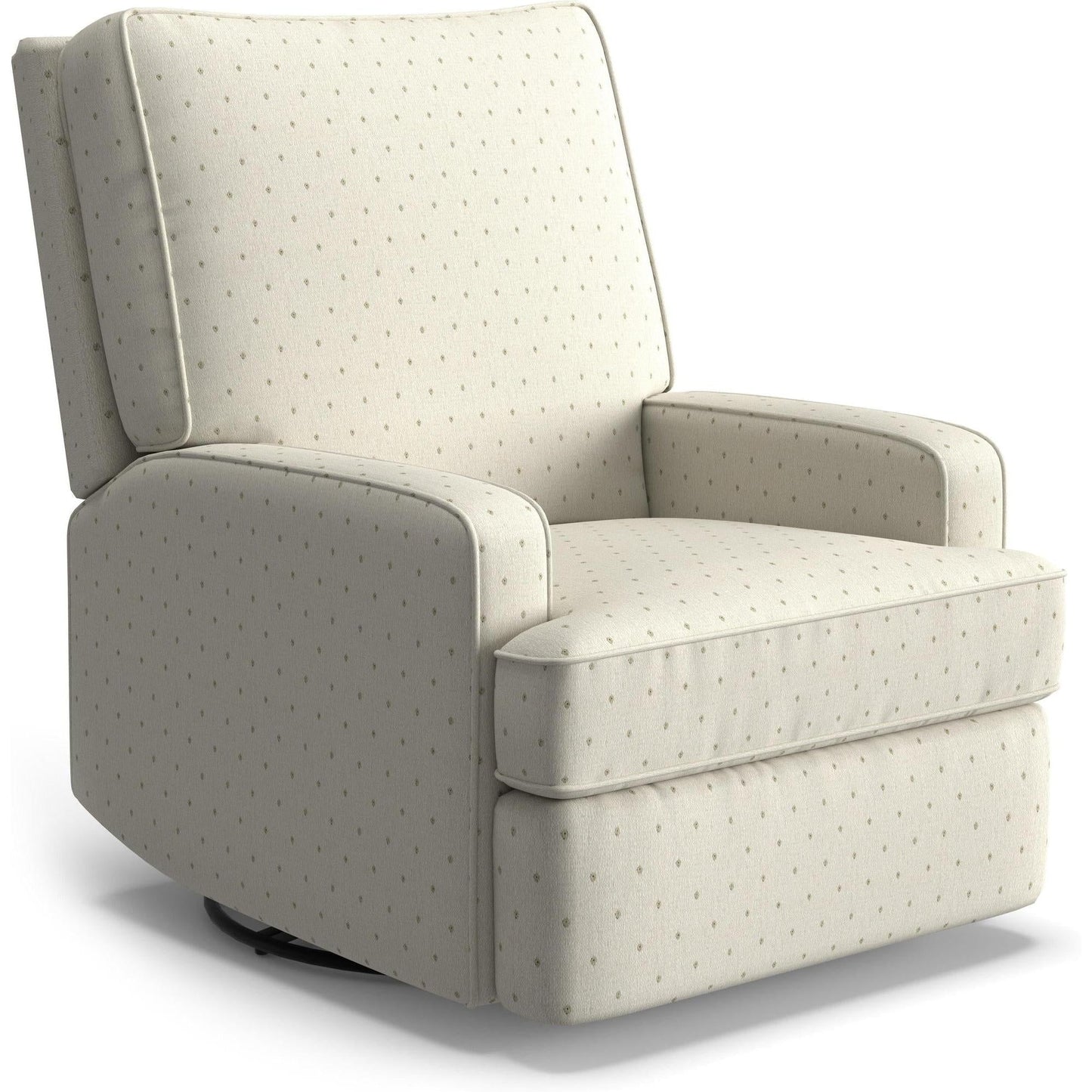 Best Chairs Gliders & Rockers 28923 Pewter / Manual Storytime Kersey Swivel Glider