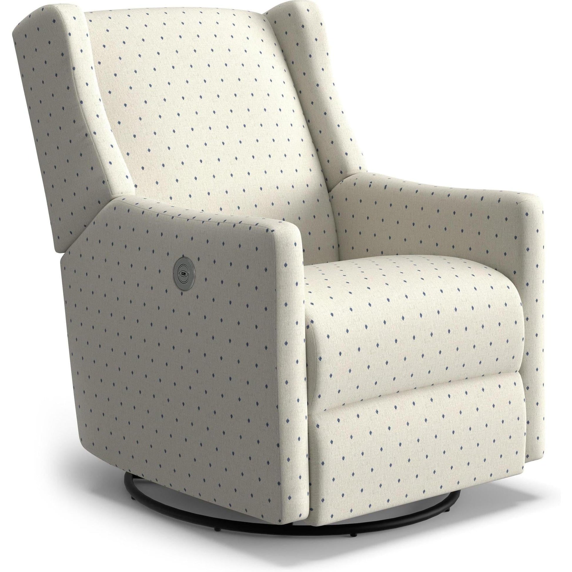Best Chairs Gliders & Rockers 28922 Lakeside / Powered Storytime Lillian Swivel Glider Recliner