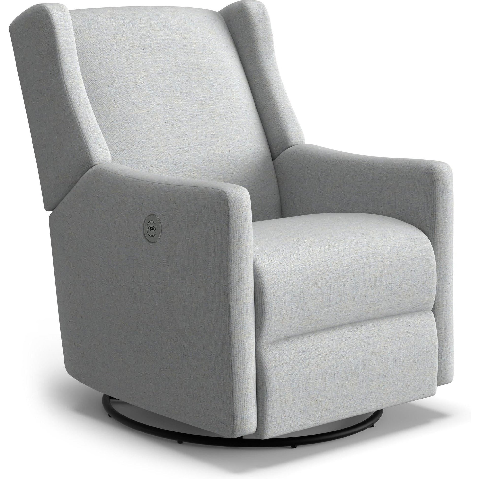 Best Chairs Gliders & Rockers 28562 Oxford / Powered Storytime Lillian Swivel Glider Recliner