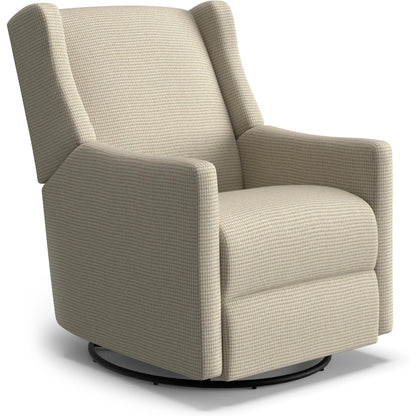 Best Chairs Gliders & Rockers 27919 Wool / Manual Storytime Lillian Swivel Glider Recliner
