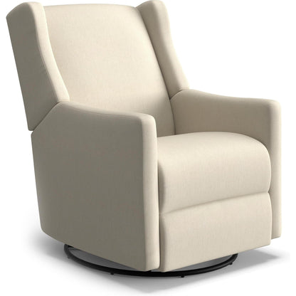 Best Chairs Gliders & Rockers 27097 Froth / Manual Storytime Lillian Swivel Glider Recliner