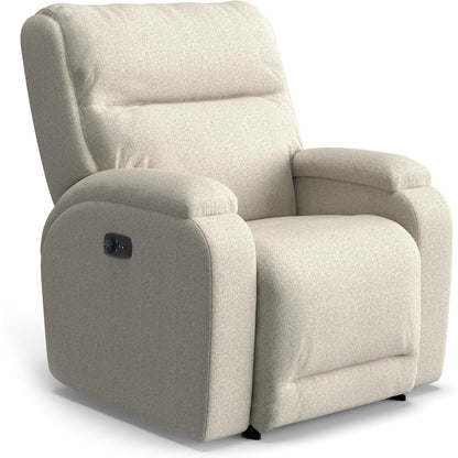 Best Chairs Gliders & Rockers 28623 Pebble Storytime Maverly Power Cozzia Swivel Glide Recliner with Heat & Massage