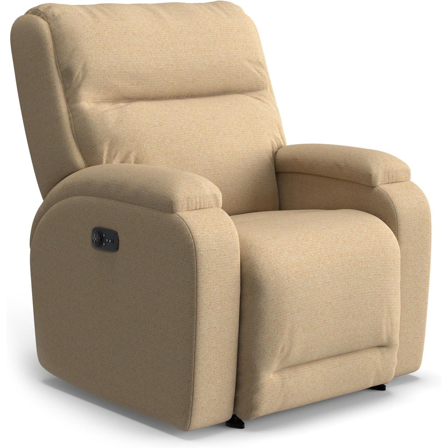 Best Chairs Gliders & Rockers 25029 Tan Storytime Maverly Power Cozzia Swivel Glide Recliner with Heat & Massage