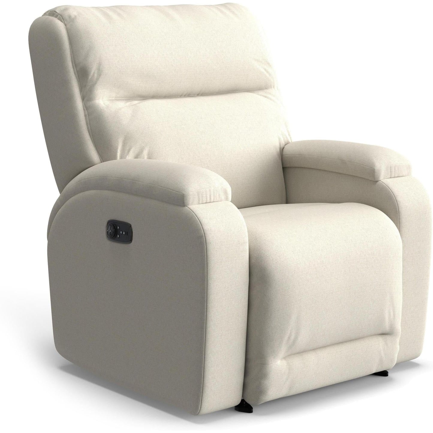 Best Chairs Gliders & Rockers 25027 Cotton Storytime Maverly Power Cozzia Swivel Glide Recliner with Heat & Massage