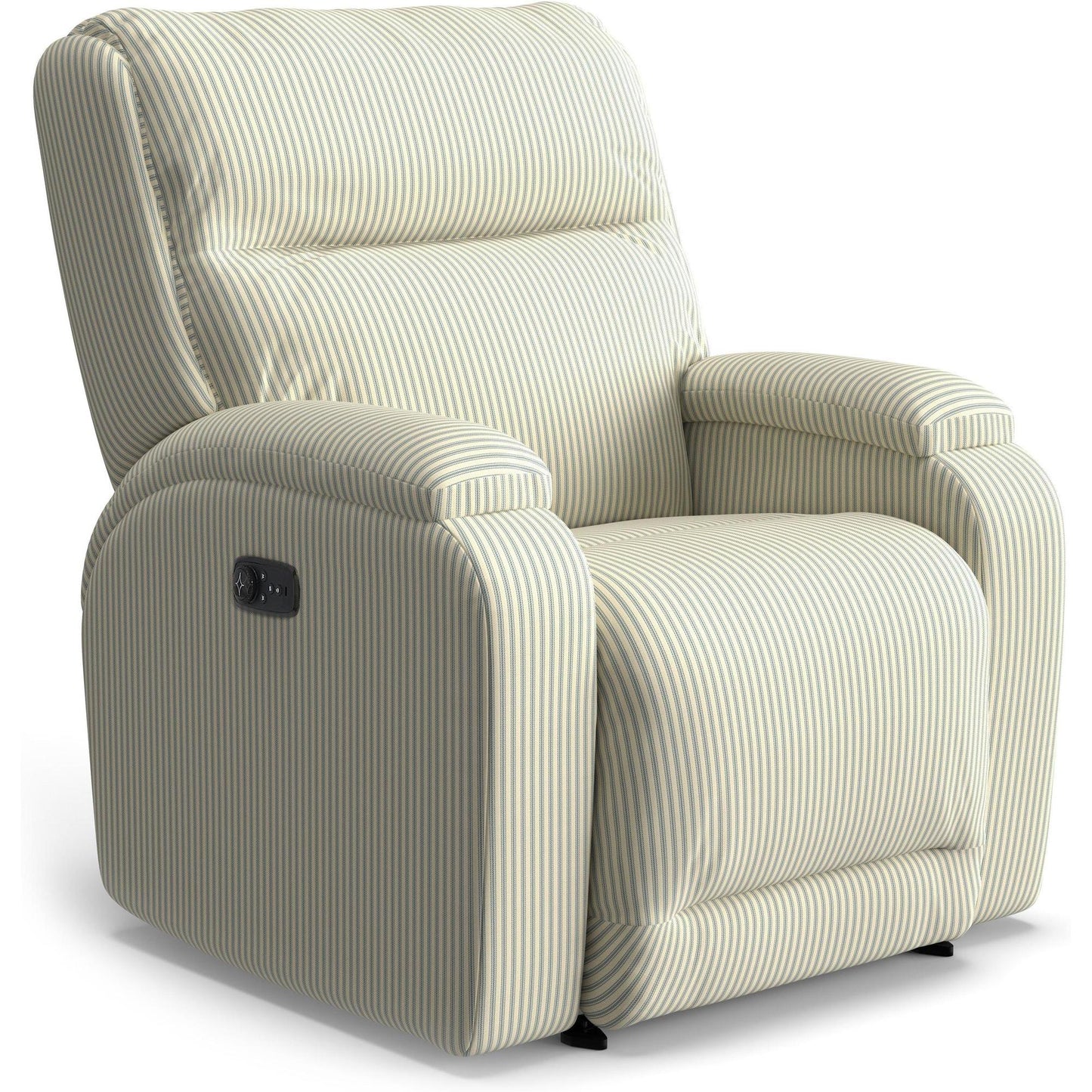 Best Chairs Gliders & Rockers 23942 Cottage Storytime Maverly Power Cozzia Swivel Glide Recliner with Heat & Massage