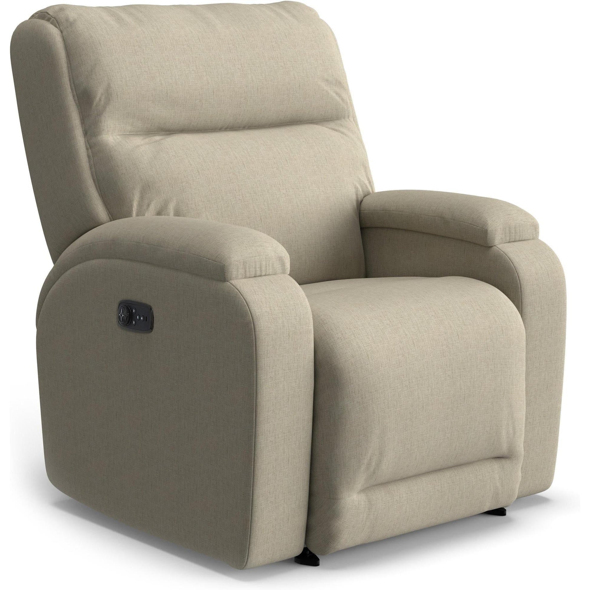 Best Chairs Gliders & Rockers 21559 Tusk Storytime Maverly Power Cozzia Swivel Glide Recliner with Heat & Massage
