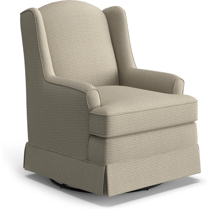 Best Chairs Gliders & Rockers 27919 Wool Storytime Natasha Swivel Glider