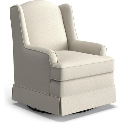 Best Chairs Gliders & Rockers 25027 Cotton Storytime Natasha Swivel Glider